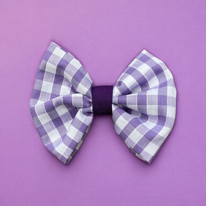 Lilac Gingham