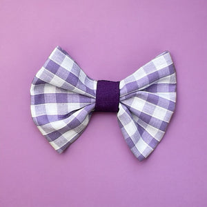 Lilac Gingham