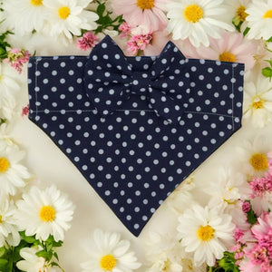 Polka Dot Navy