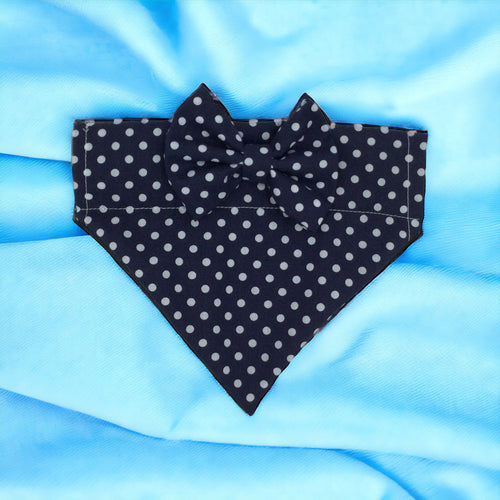 Polka Dot Navy