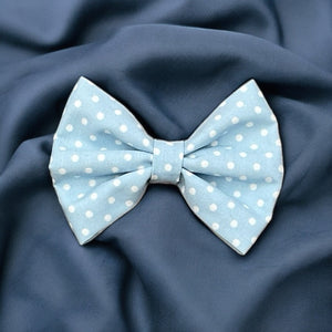 Pale Blue Polka Dot