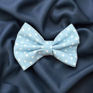 Pale Blue Polka Dot