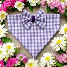 Load image into Gallery viewer, Lilac Gingham